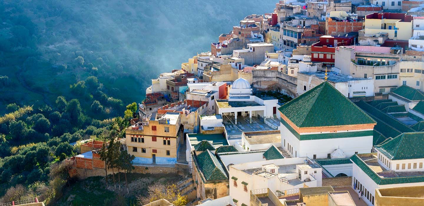 The Mausoleum of Moulay Idriss